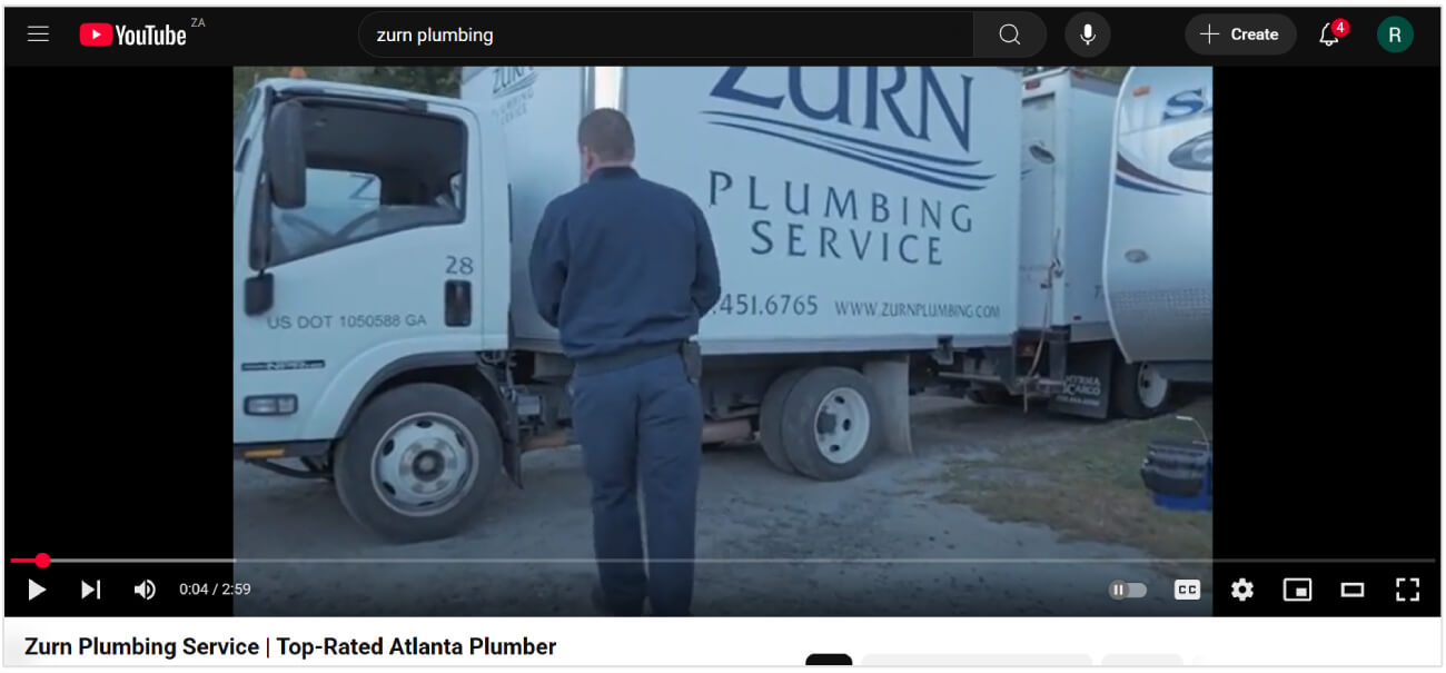 Zurn plumbing services video